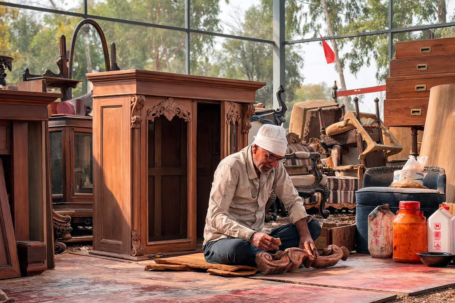 Antiques Restoration Workshop