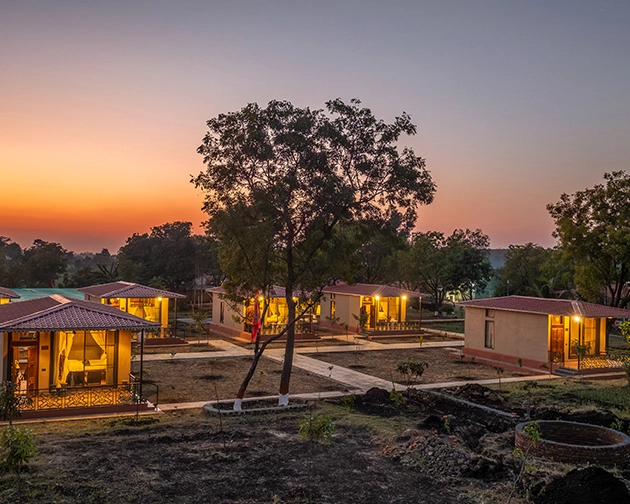 Open sky landscapes at sunset